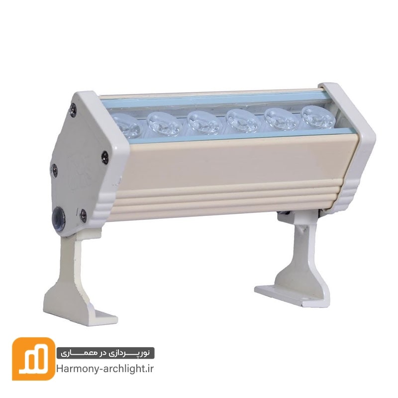 چراغ وال واشر 6 وات تک رنگ یک طرفه ساختمان