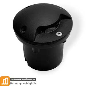 چراغ فرودگاهی یک طرفه دفنی با گردبر 95mm