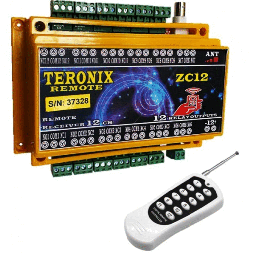 کنترل ریموتی 12 کانال ترونیکس مدل ZC12