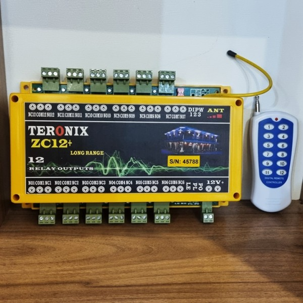 کنترل ریموتی 12 کانال ترونیکس مدل ZC12